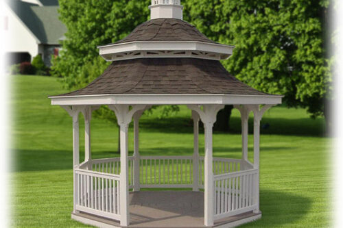 Octagon Pagoda Bell Gazebo