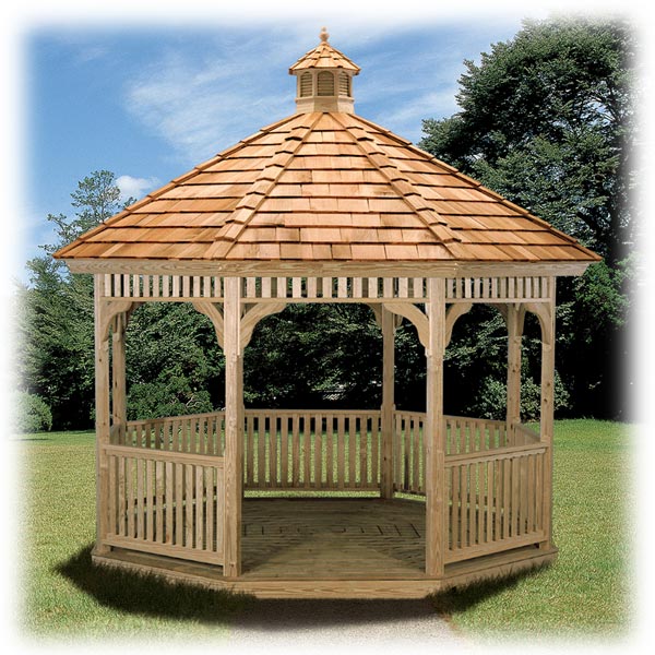 Octagon Victorian Gazebo Octagon Victorian Gazebo